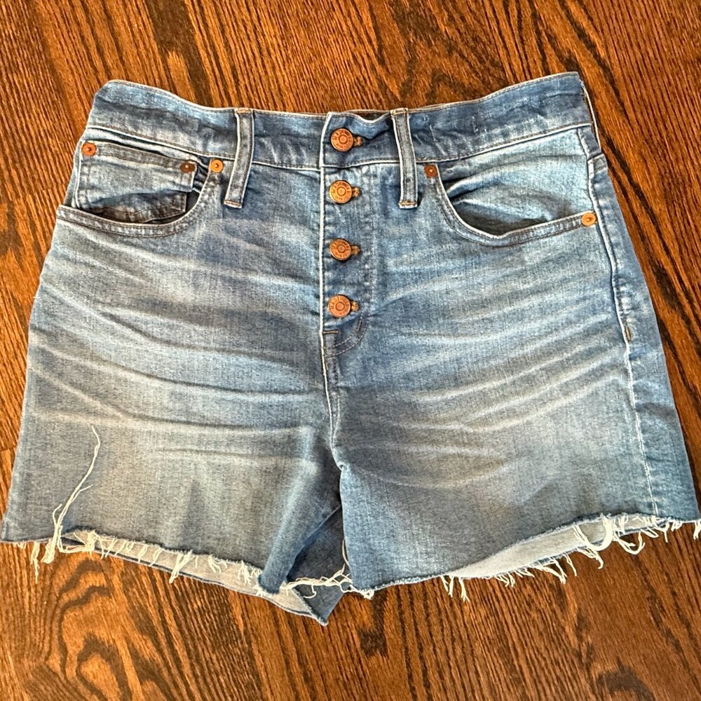 Madewell High-Rise Denim Shorts